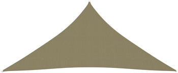 vidaXL Sonnensegel Oxford-gewebe Dreieckig 6x6x6m beige