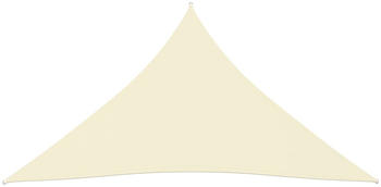 vidaXL Sonnensegel Oxford-gewebe Dreieckig 6x6x6m creme
