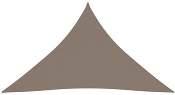 vidaXL Sonnensegel Oxford-gewebe Dreieckig 6x6x6m taupe
