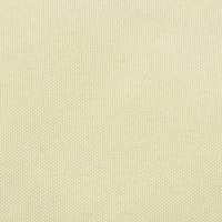 vidaXL Sonnensegel Oxford-Gewebe Dreieckig 5x5x5 m Creme