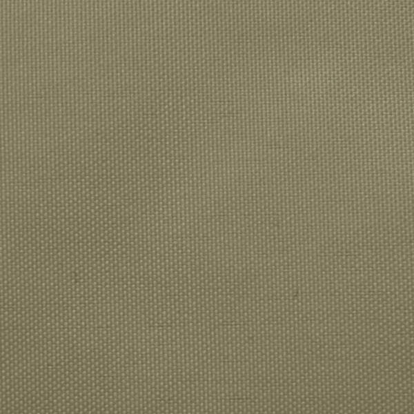 vidaXL Sonnensegel Oxford-gewebe Quadratisch 4x4m beige
