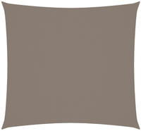 Sonnensegel Oxford-gewebe Quadratisch 4x4 M Taupe Vidaxl