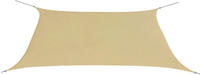 vidaXL Sonnensegel Oxford Gewebe Rechteckig 2x4m beige