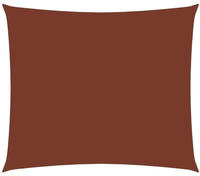 vidaXL Sonnensegel Oxford-Gewebe Rechteckig 2,5x3,5 m Terrakotta-Rot