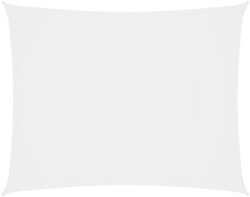 vidaXL Sonnensegel Oxford-gewebe Rechteckig 2,5x3,5m weiß