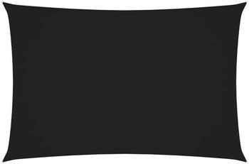 vidaXL Sonnensegel Oxford-gewebe Rechteckig 2,5x5m schwarz