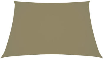 vidaXL Sonnensegel Oxford-gewebe Rechteckig 2x2,5m beige