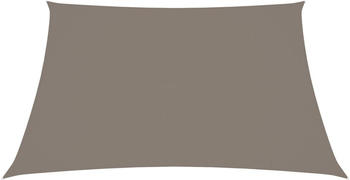 vidaXL Sonnensegel Oxford-gewebe Rechteckig 2x2,5m taupe