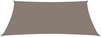 vidaXL Sonnensegel Oxford-Gewebe Rechteckig 2x3,5 m Taupe