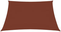 vidaXL Sonnensegel Oxford-Gewebe Rechteckig 2x3,5 m Terrakotta-Rot
