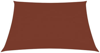 vidaXL Sonnensegel Oxford-gewebe Rechteckig 2x3,5m terracotta-rot