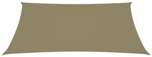 vidaXL Sonnensegel Oxford-gewebe Rechteckig 2x3,5m beige