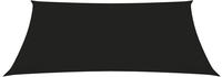 vidaXL Sonnensegel Oxford-Gewebe Rechteckig 2x3,5 m Schwarz