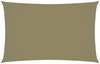 vidaXL Sonnensegel Oxford-gewebe Rechteckig 2x4,5m beige