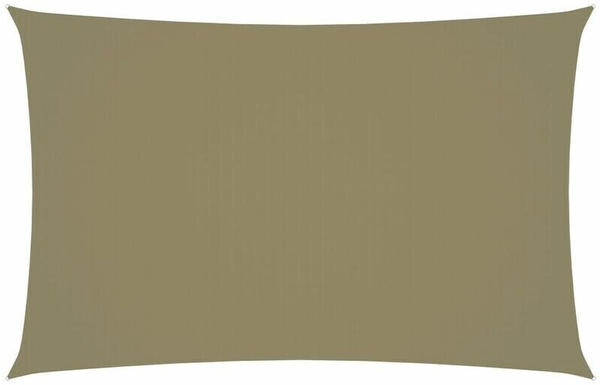 vidaXL Sonnensegel Oxford-gewebe Rechteckig 2x4,5m beige