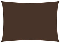 vidaXL Sonnensegel Oxford-Gewebe Rechteckig 2x4,5 m Braun