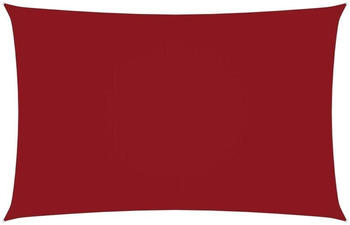 vidaXL Sonnensegel Oxford-gewebe Rechteckig 2x4,5m rot