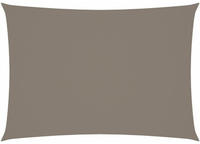 vidaXL Sonnensegel Oxford-Gewebe Rechteckig 2x4,5 m Taupe