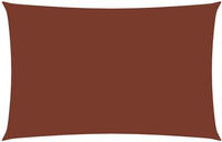 vidaXL Sonnensegel Oxford-Gewebe Rechteckig 2x4,5 m Terrakotta-Rot