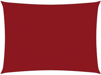 vidaXL Sonnensegel Oxford-gewebe Rechteckig 2x4m rot
