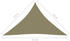 vidaXL Sonnensegel Oxford-gewebe Dreieckig 2,5x2,5x3,5m beige