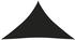 schwarz: vidaXL Sonnensegel Oxford-gewebe Dreieckig 2,5x2,5x3,5m