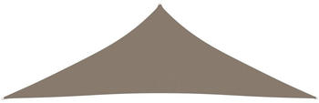 vidaXL Sonnensegel Oxford-gewebe Dreieckig 2,5x2,5x3,5m taupe
