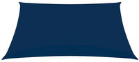 vidaXL Sonnensegel Oxford-Gewebe Rechteckig 3,5x4,5 m Blau