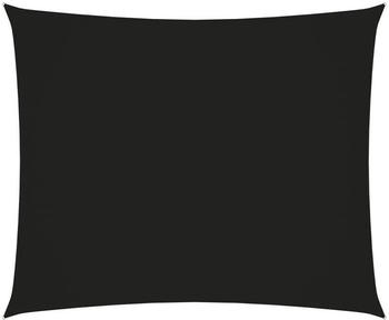 vidaXL Sonnensegel Oxford-gewebe Rechteckig 3,5x4,5m schwarz