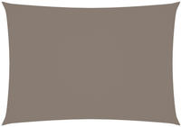 Vidaxl Sunshade Sail Oxford Fabric Rectangular 3,5x4,5 M Taupe