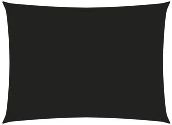 vidaXL Sonnensegel Oxford-gewebe Rechteckig 3,5x5m schwarz
