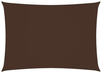 vidaXL Sonnensegel Oxford-gewebe Rechteckig 3x4,5m braun