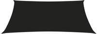 vidaXL Sonnensegel Oxford-Gewebe Rechteckig 3x4,5 m Schwarz