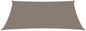 vidaXL Sonnensegel Oxford-gewebe Rechteckig 3x4,5m taupe