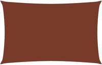vidaXL Sonnensegel Oxford-Gewebe Rechteckig 3x5 m Terrakotta-Rot