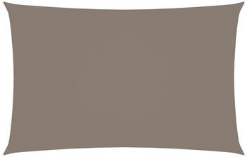 vidaXL Sonnensegel Oxford-gewebe Rechteckig 3x6m taupe