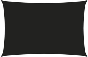 vidaXL Sonnensegel Oxford-gewebe Rechteckig 4x6m schwarz