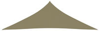 vidaXL Sonnensegel Oxford-gewebe Dreieckig 3,5x3,5x4,9m beige