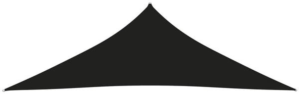 vidaXL Sonnensegel Oxford-gewebe Dreieckig 3,5x3,5x4,9m schwarz