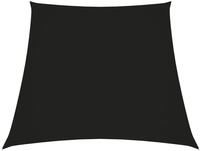 vidaXL Sonnensegel Oxford-Gewebe Trapezf&ouml;rmig 2/4x3 m Schwarz