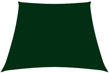 vidaXL Sonnensegel Oxford-gewebe Trapezförmig 3/4x3m dunkelgrün