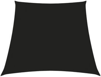 vidaXL Sonnensegel Oxford-gewebe Trapezförmig 3/4x3m schwarz