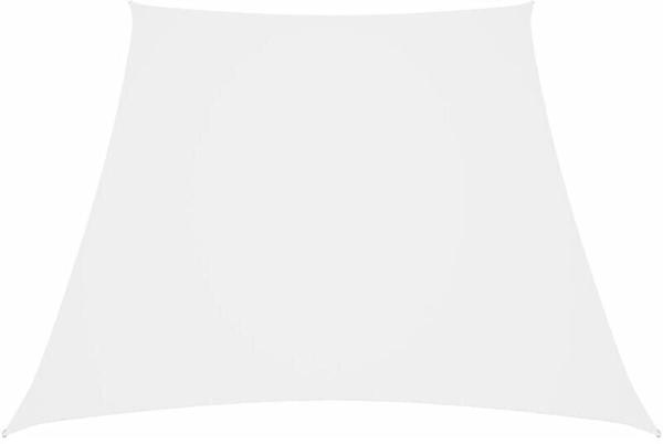 vidaXL Sonnensegel Oxford-gewebe Trapezförmig 3/4x3m weiß