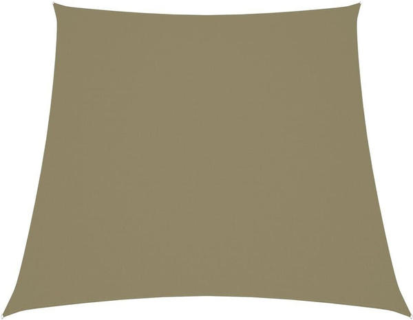 vidaXL Sonnensegel Oxford-gewebe Trapezförmig 4/5x3m beige