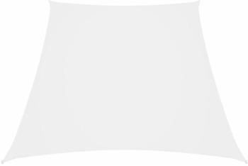 vidaXL Sonnensegel Oxford-gewebe Trapezförmig 4/5x4m weiß