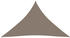 taupe: vidaXL Sonnensegel Oxford-gewebe Dreieckig 3x3x3m