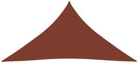 vidaXL Sonnensegel Oxford-Gewebe Dreieckig 3x3x3 m Terrakotta-Rot