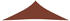 terrakottarot: vidaXL Sonnensegel Oxford-gewebe Dreieckig 3x3x4,24m