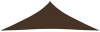 vidaXL Sonnensegel Oxford-Gewebe Dreieckig 4x4x5,8 m Braun