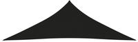 vidaXL Sonnensegel Oxford-Gewebe Dreieckig 4x4x5,8 m Schwarz